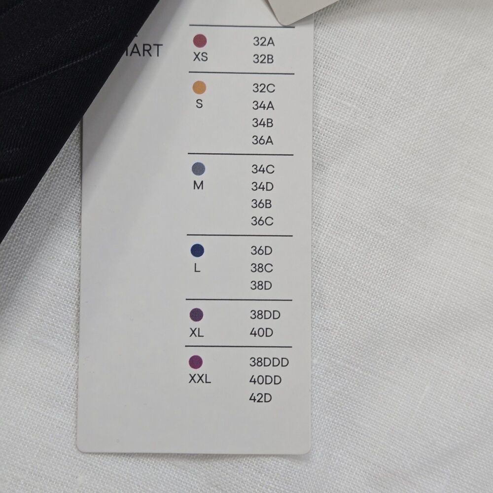 All In Motion High Support Sports Bra Black S Adjustable Straps NWT - Picture 15 of 15